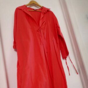 Lili les Bains long linen cardigan size 18